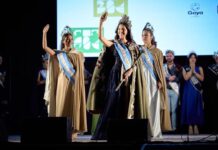 Clara Valletto y sus Princesas en la Gala de la Fiesta Provincial del Inmigrante en Goya – Sábado 15, XII Edición